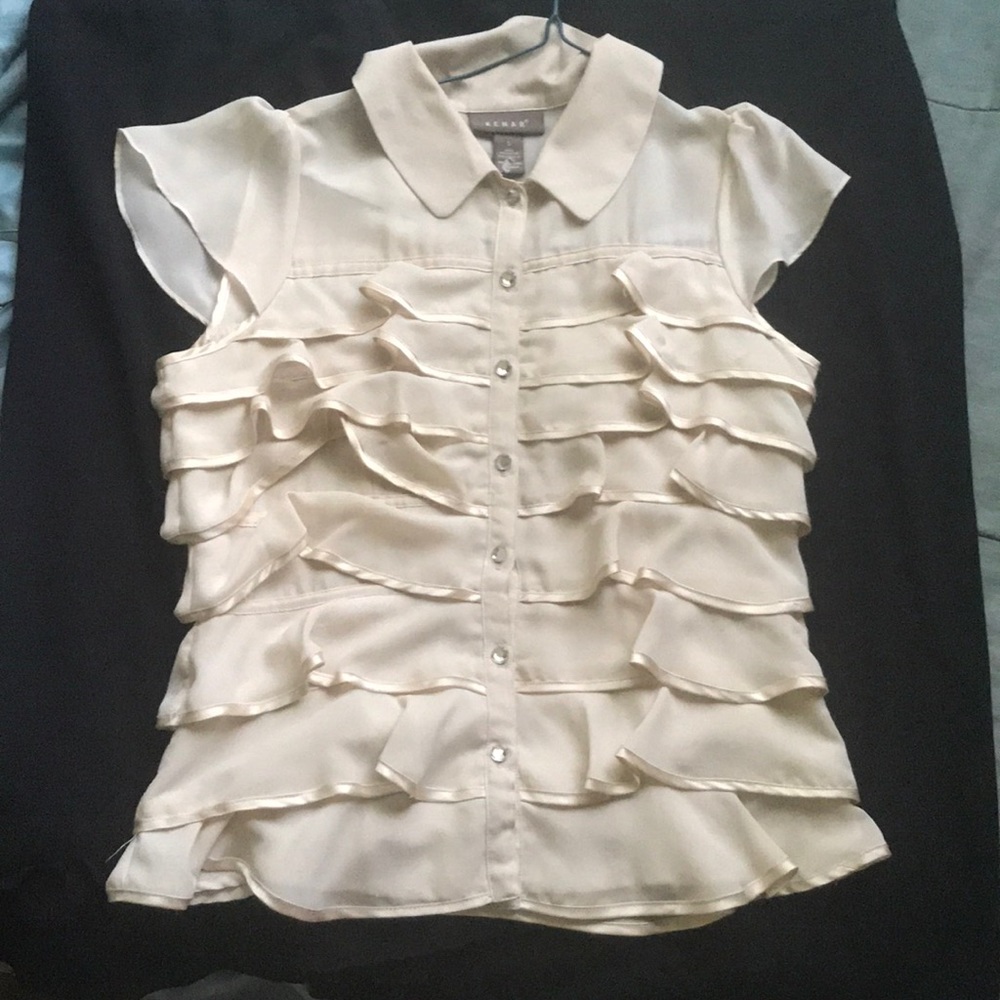 Cute Frilly Dress Blouse